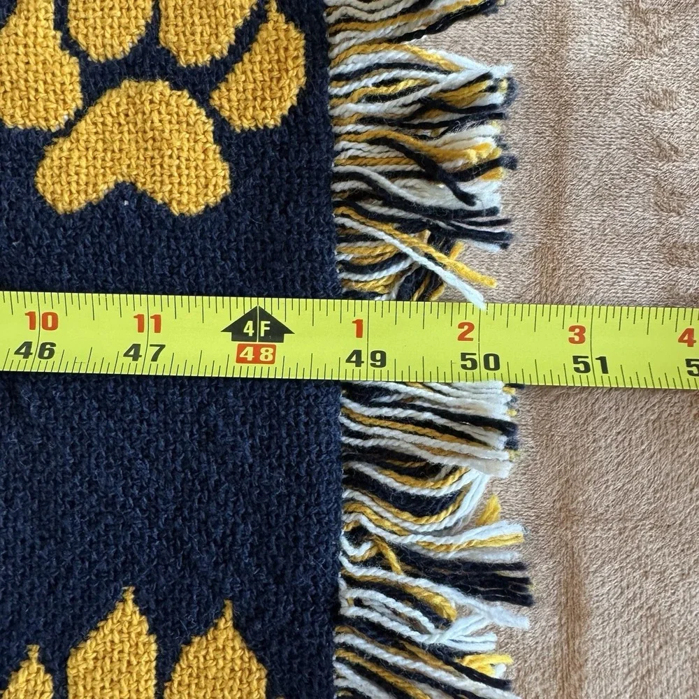 Richmond Hill Wildcats Throw Blanket Tapestry 38 x 50 High School Football